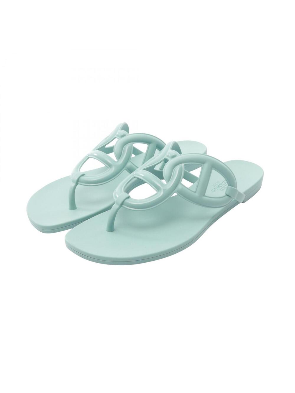 Hermes Egerie Chaine Da'Ncre Sandals #372270H36B